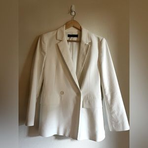 🤍 Zara Woman Double Breasted Blazer Sz L 🤍